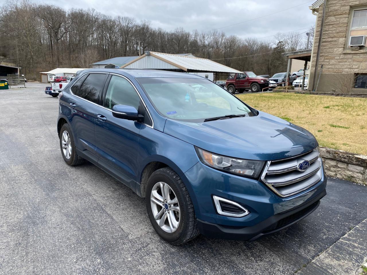 FORD EDGE SEL 2018 with VIN 2FMPK4J9XJBB86154 - Photo from auction