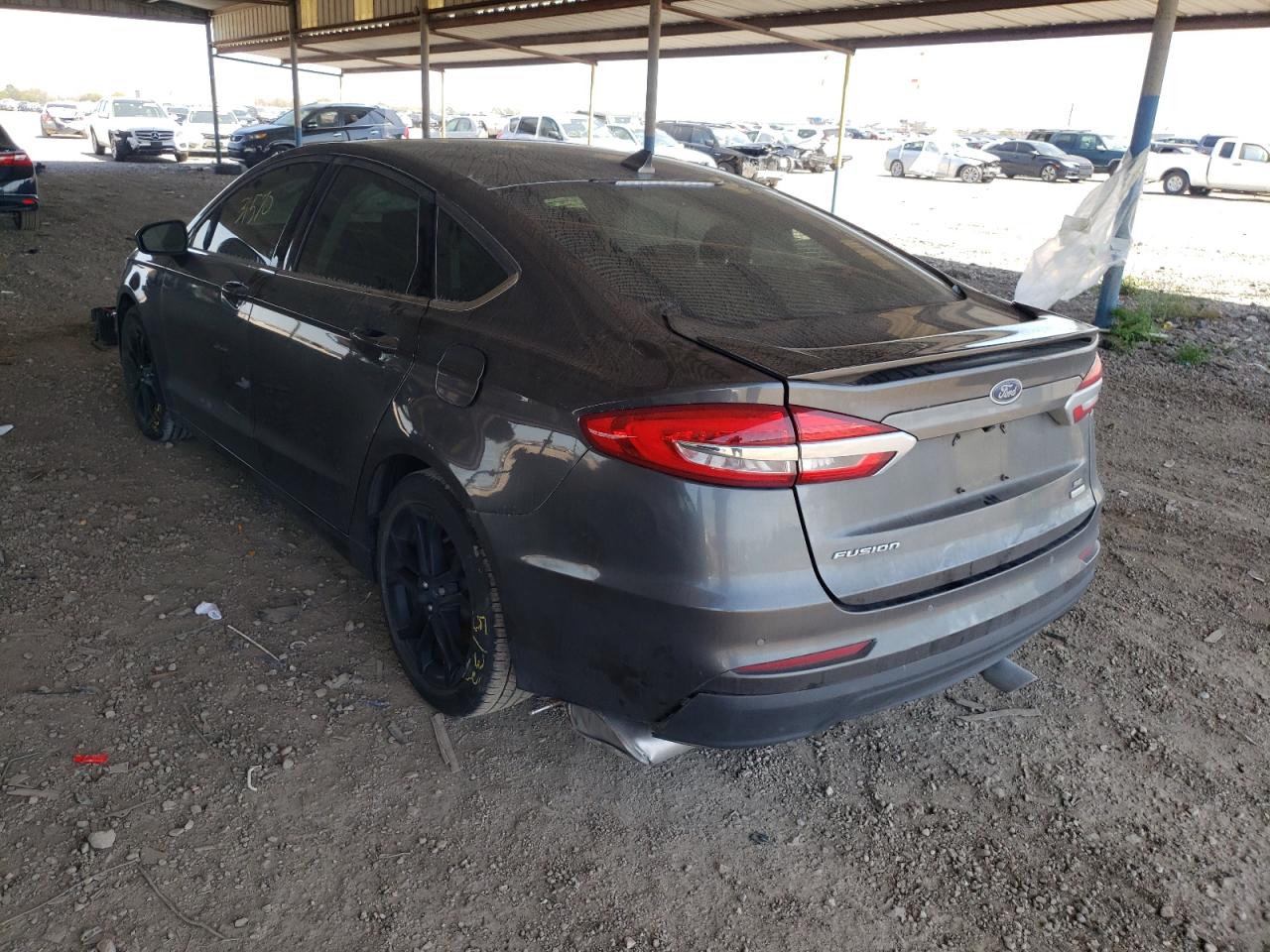 Photo 3 from auction – 2020 FORD FUSION SE with VIN 3FA6P0HD5LR111103