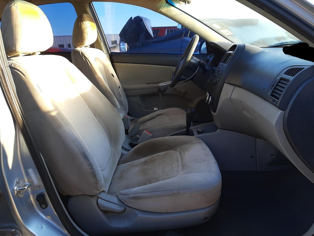 Photo 5 from auction – 2008 KIA SPECTRA EX with VIN KNAFE121285542333