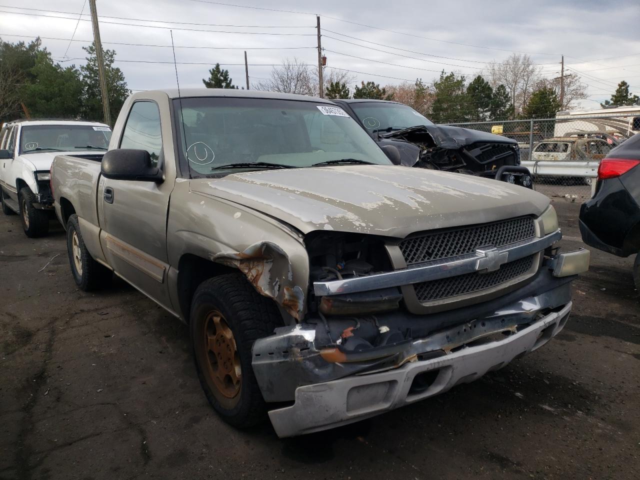 CHEVROLET SILVERADO 2003 with VIN 1GCEC14XX3Z342274 - Photo from auction