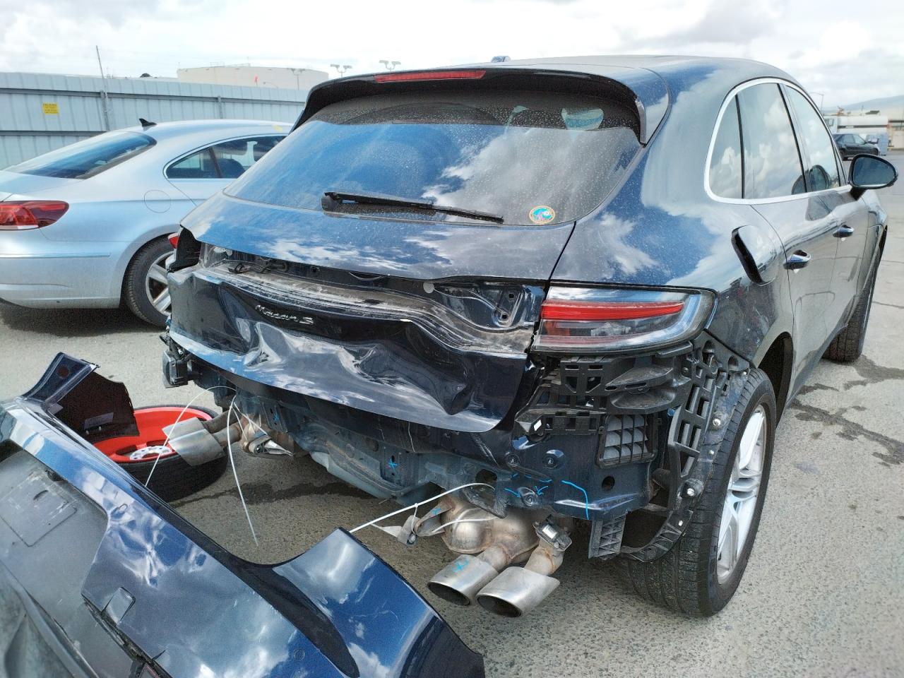 Photo 9 from auction – 2021 PORSCHE MACAN S with VIN WP1AB2A56MLB33014