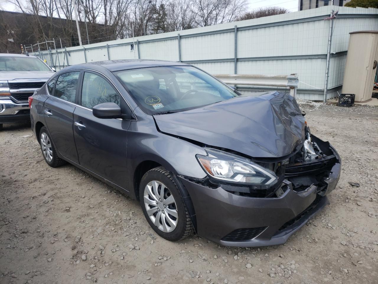 NISSAN SENTRA S 2016 with VIN 3N1AB7AP4GY289647 - Photo from auction