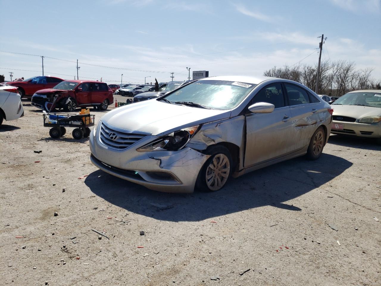 Photo 2 from auction – 2011 HYUNDAI SONATA GLS with VIN 5NPEB4AC2BH037802