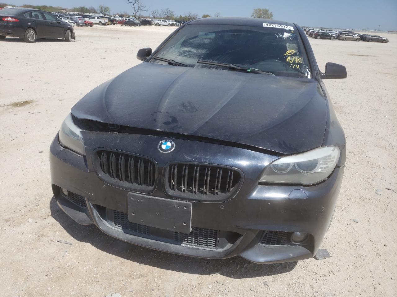 Photo 9 from auction – 2011 BMW 550 I with VIN WBAFR9C52BC757914