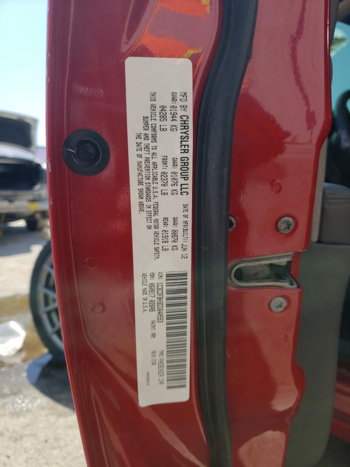 Photo 10 from auction – 2013 DODGE DART SXT with VIN 1C3CDFBH3DD640553