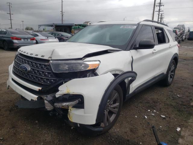 Photo 2 from auction – 2021 FORD EXPLORER X with VIN 1FMSK7DHXMGA31258