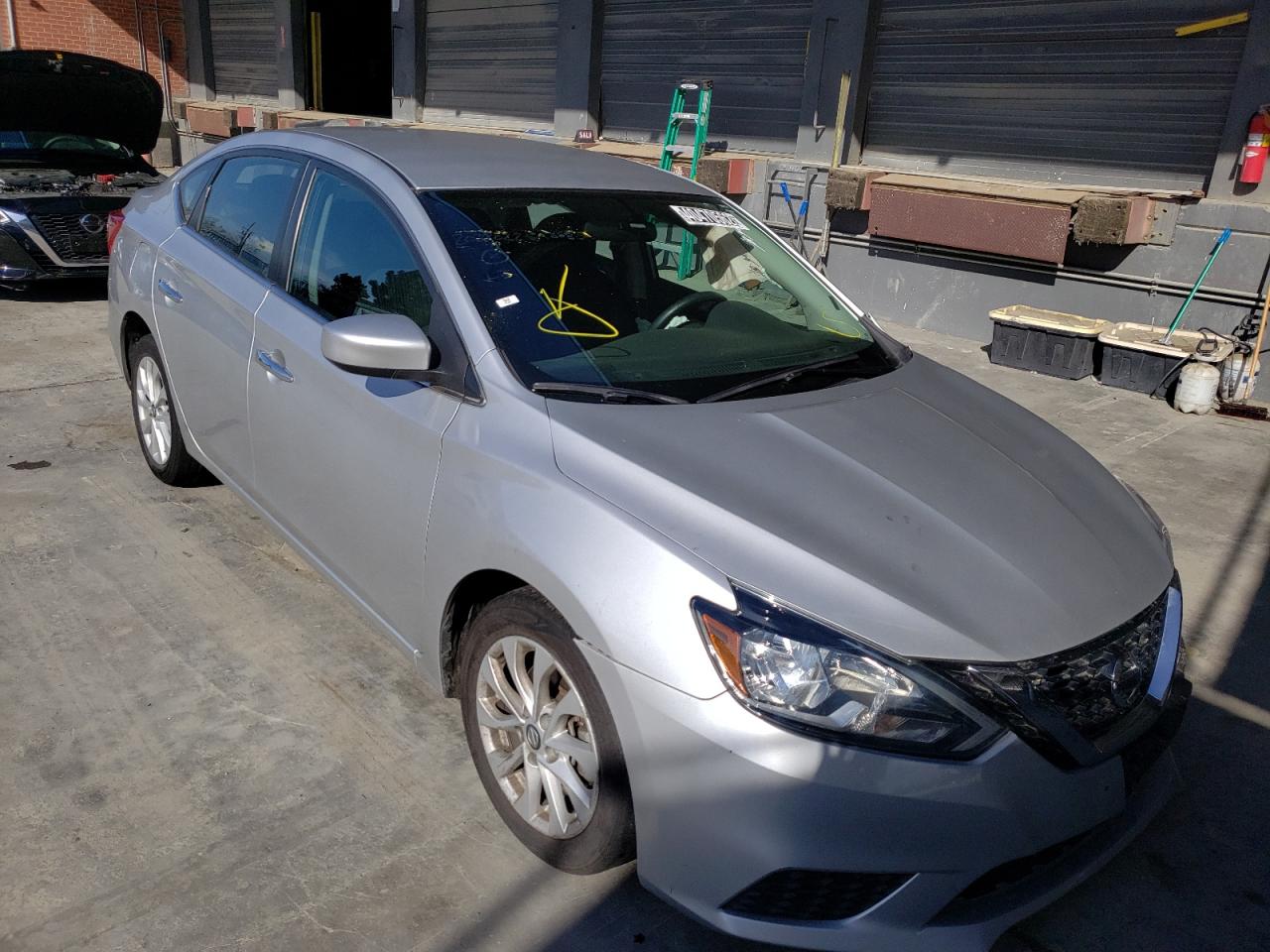 NISSAN SENTRA S 2019 with VIN 3N1AB7AP1KY328056 - Photo from auction