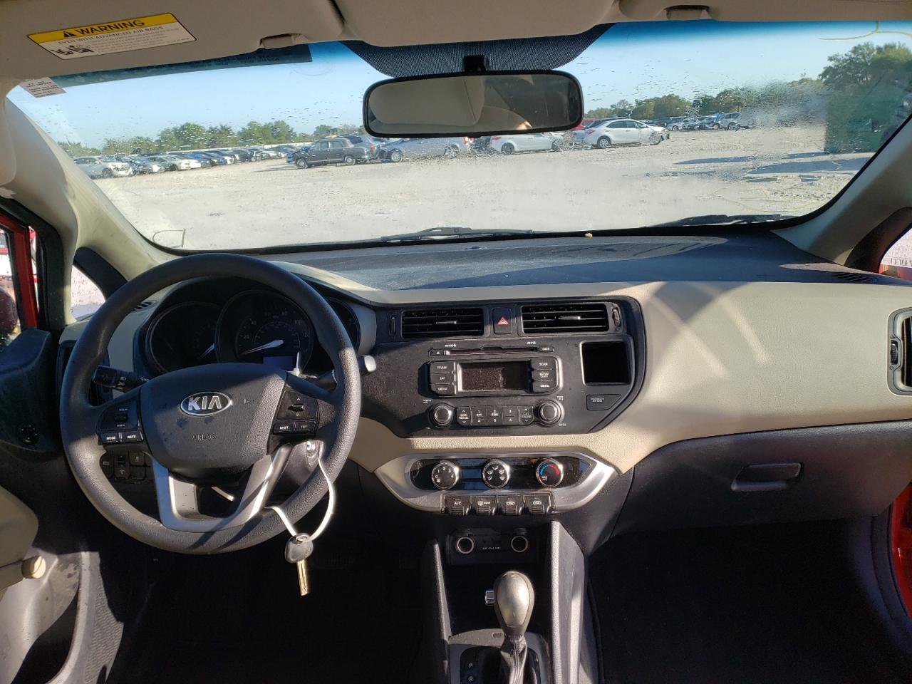 Photo 9 from auction – 2013 KIA RIO LX with VIN KNADM4A3XD6296344