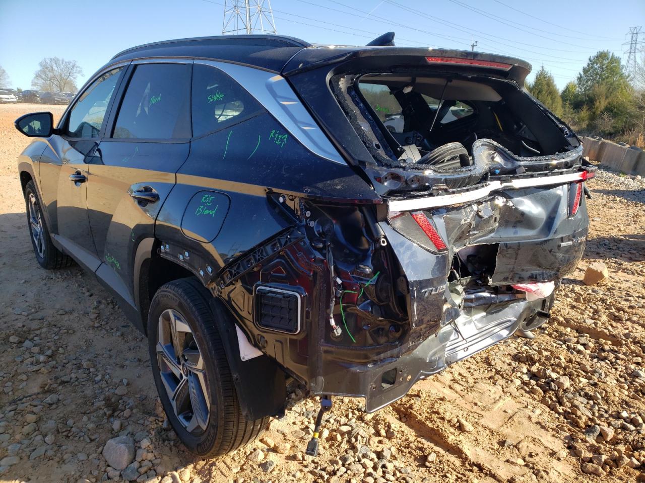 Photo 3 from auction – 2022 HYUNDAI TUCSON SEL with VIN KM8JFCA15NU012622
