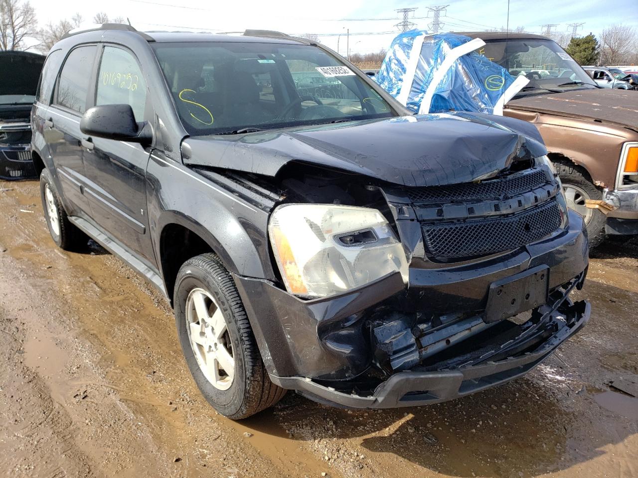 CHEVROLET EQUINOX LS 2008 with VIN 2CNDL13F786329937 - Photo from auction