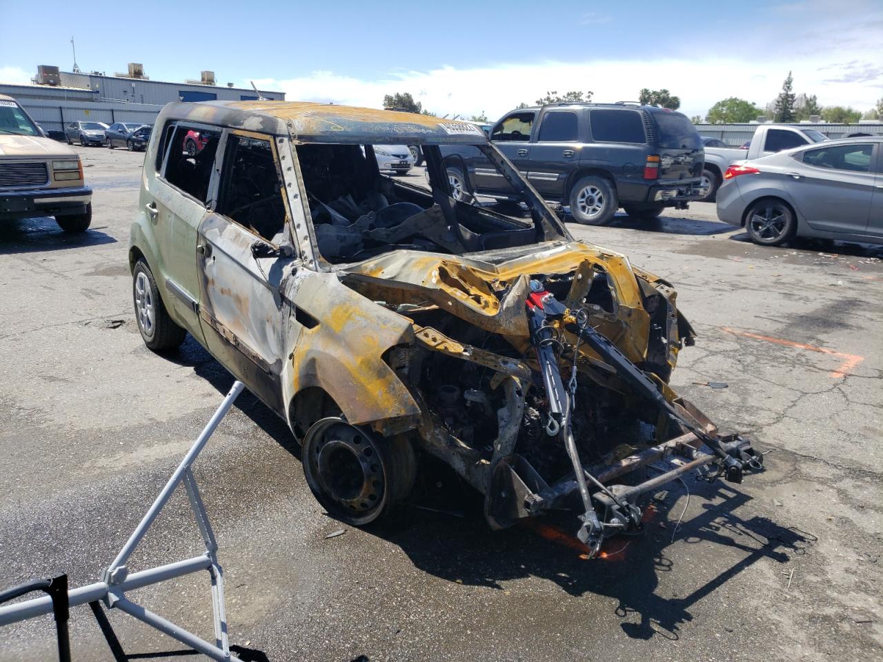KIA SOUL 2013 with VIN KNDJT2A54D7626259 - Photo from auction