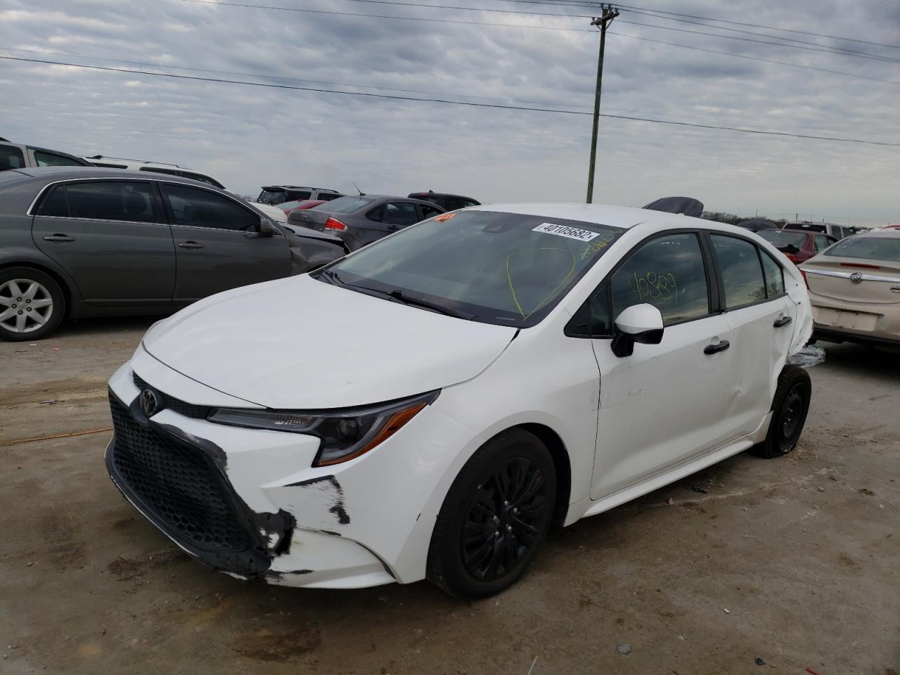 Photo 2 from auction – 2020 TOYOTA COROLLA LE with VIN 5YFEPRAEXLP076254