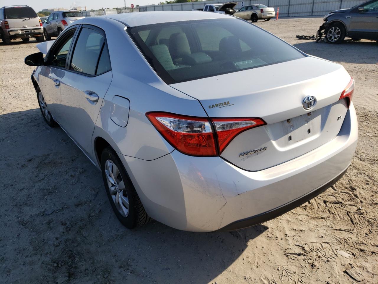 Photo 3 from auction – 2014 TOYOTA COROLLA L with VIN 2T1BURHE6EC019005