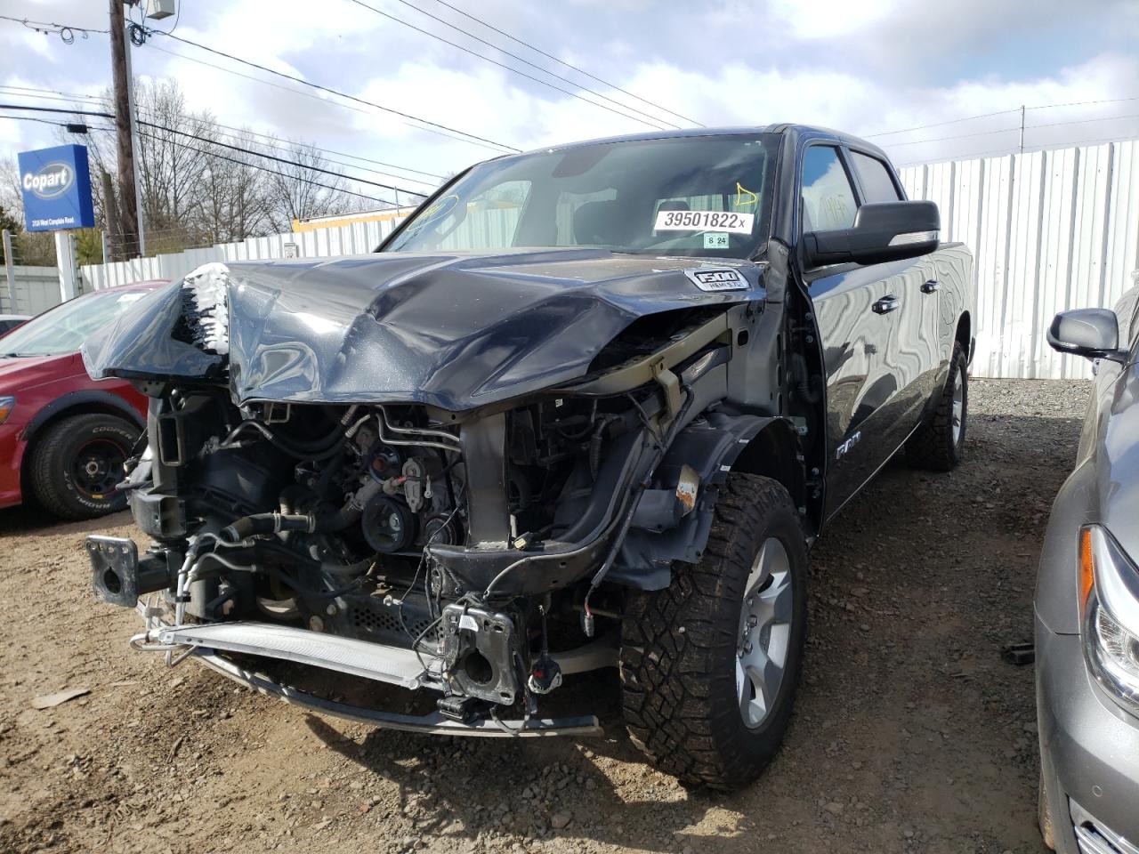 Photo 2 from auction – 2019 RAM 1500 BIG H with VIN 1C6SRFFT0KN900011