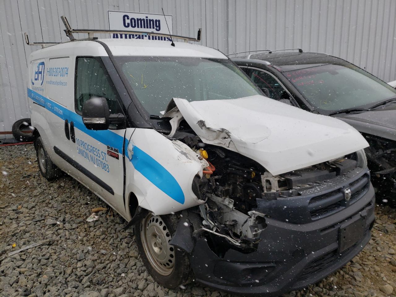 RAM PROMASTER 2015 with VIN ZFBERFAT3F6A44321 - Photo from auction