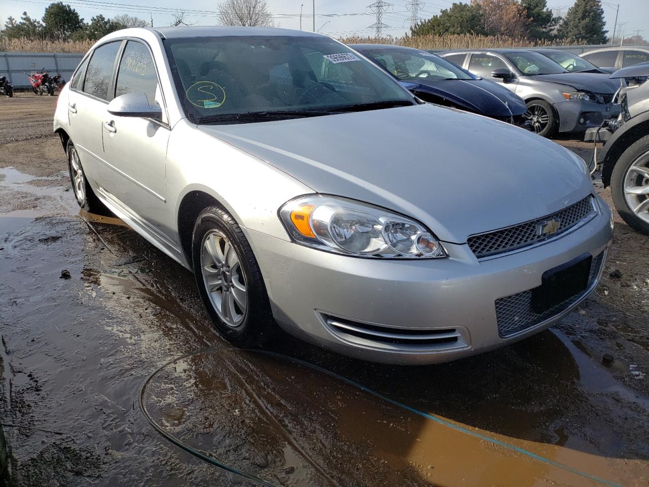 CHEVROLET IMPALA LS 2013 with VIN 2G1WF5E30D1107710 - Photo from auction