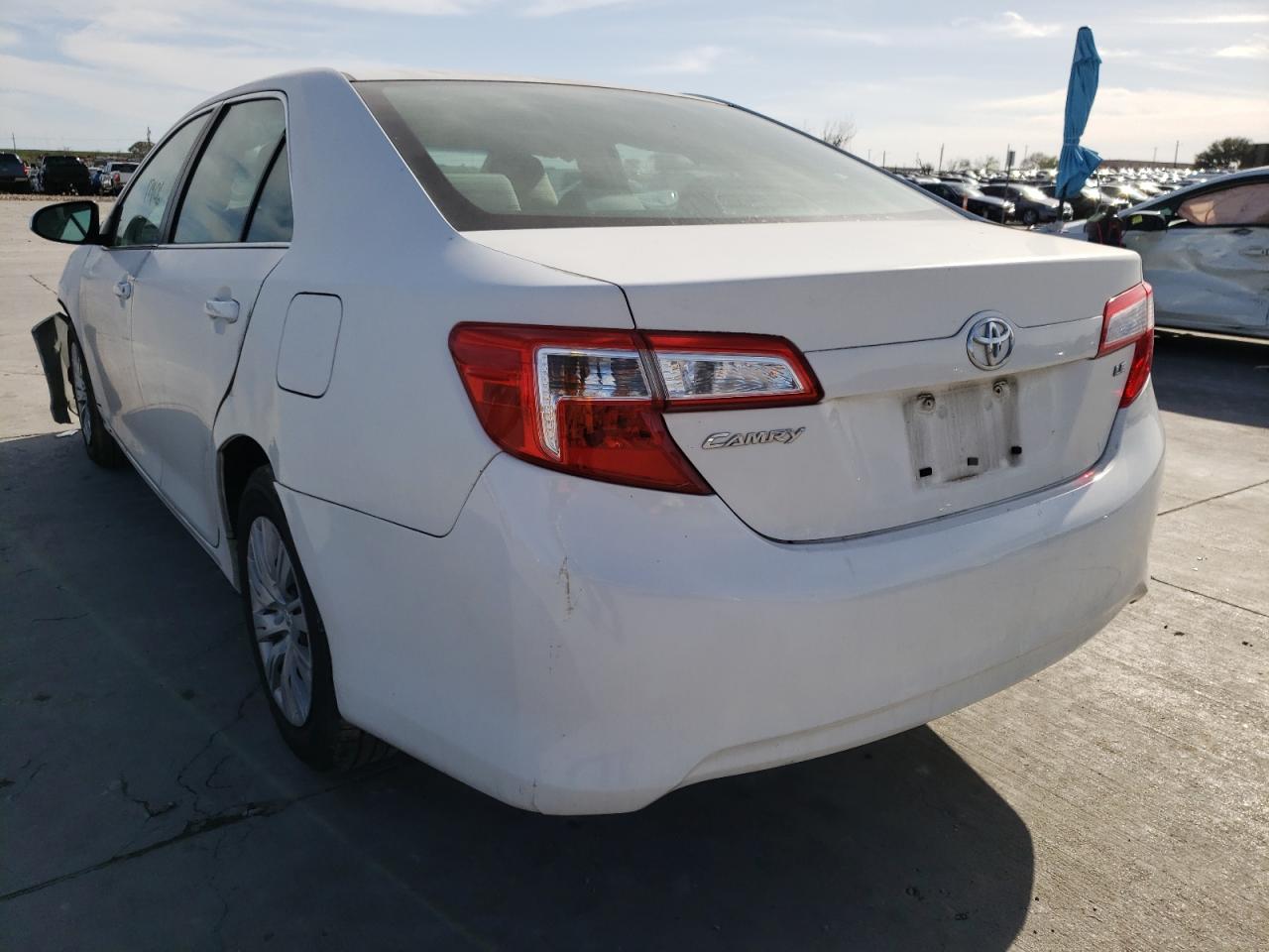 Photo 3 from auction – 2012 TOYOTA CAMRY BASE with VIN 4T4BF1FK1CR198804