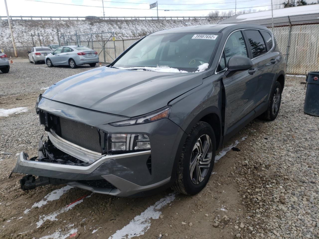 Photo 2 from auction – 2021 HYUNDAI SANTA FE S with VIN 5NMS14AJ3MH338440