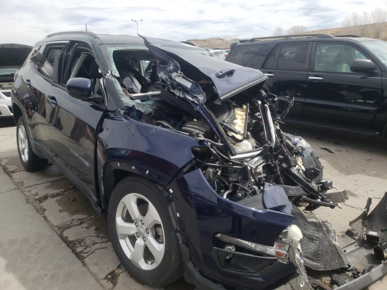 JEEP COMPASS LA 2018 with VIN 3C4NJDBB6JT202550 - Photo from auction