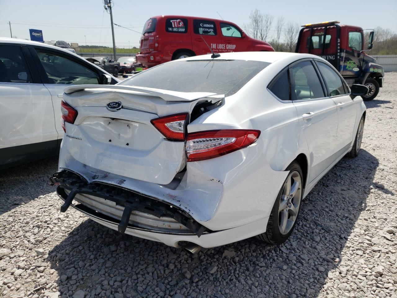 Photo 4 from auction – 2016 FORD FUSION S with VIN 3FA6P0G7XGR169595