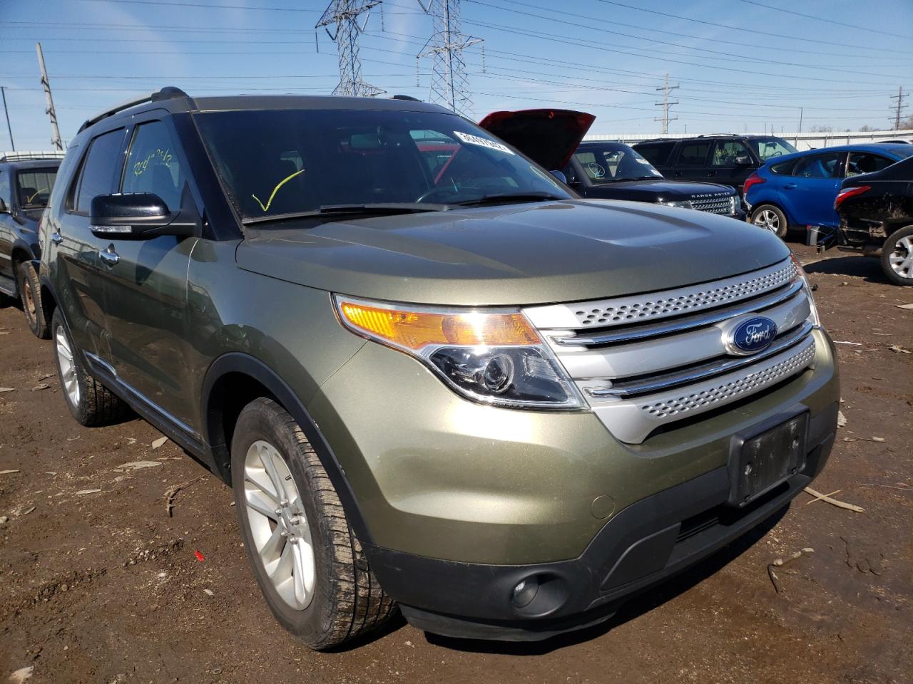 FORD EXPLORER X 2013 with VIN 1FM5K8D84DGC91559 - Photo from auction
