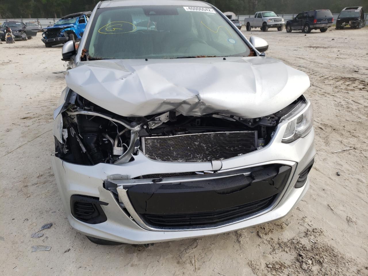 Photo 9 from auction – 2020 CHEVROLET SONIC with VIN 1G1JG6SB8L4118014