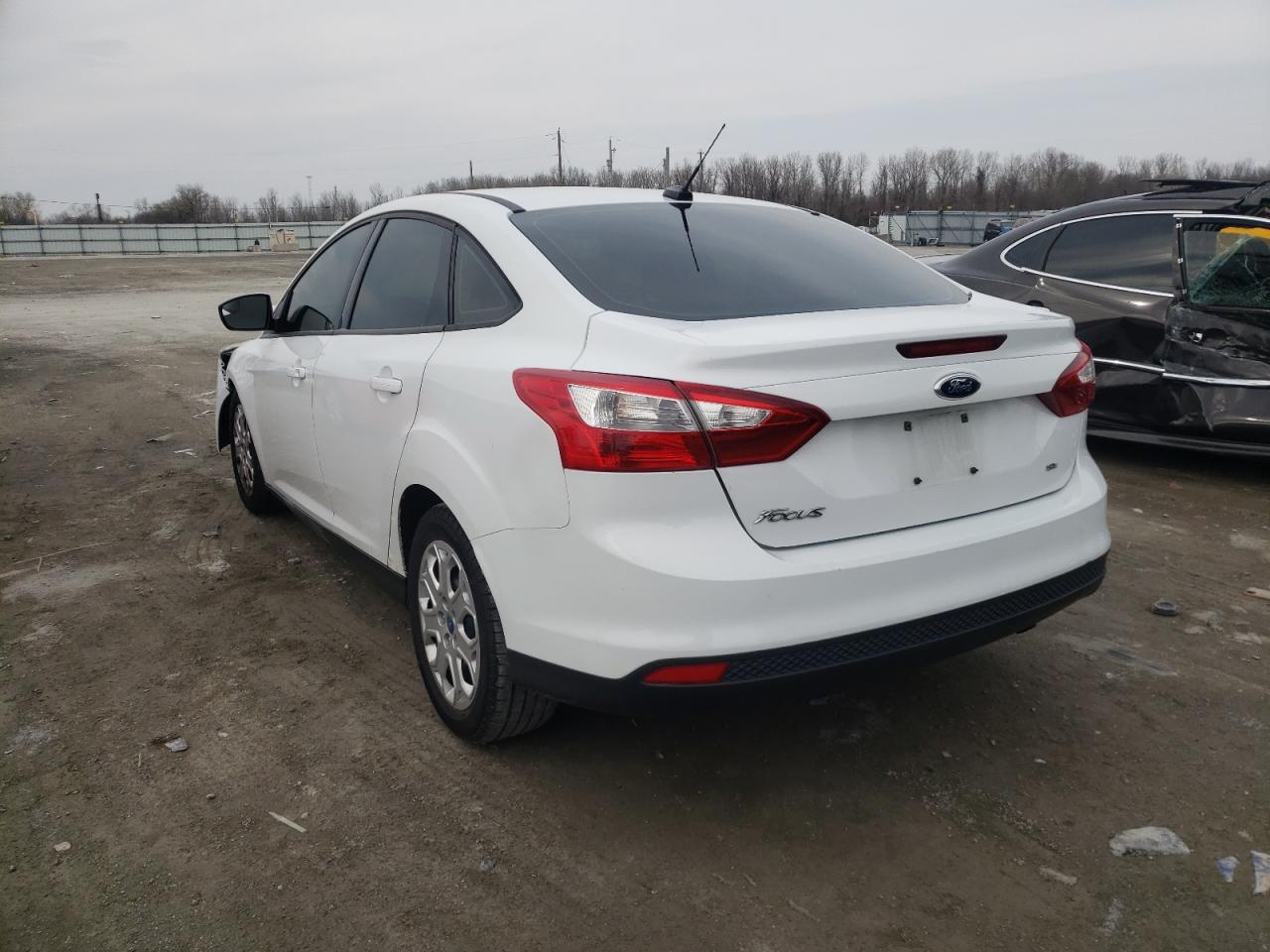 Photo 3 from auction – 2012 FORD FOCUS SE with VIN 1FAHP3F20CL216285