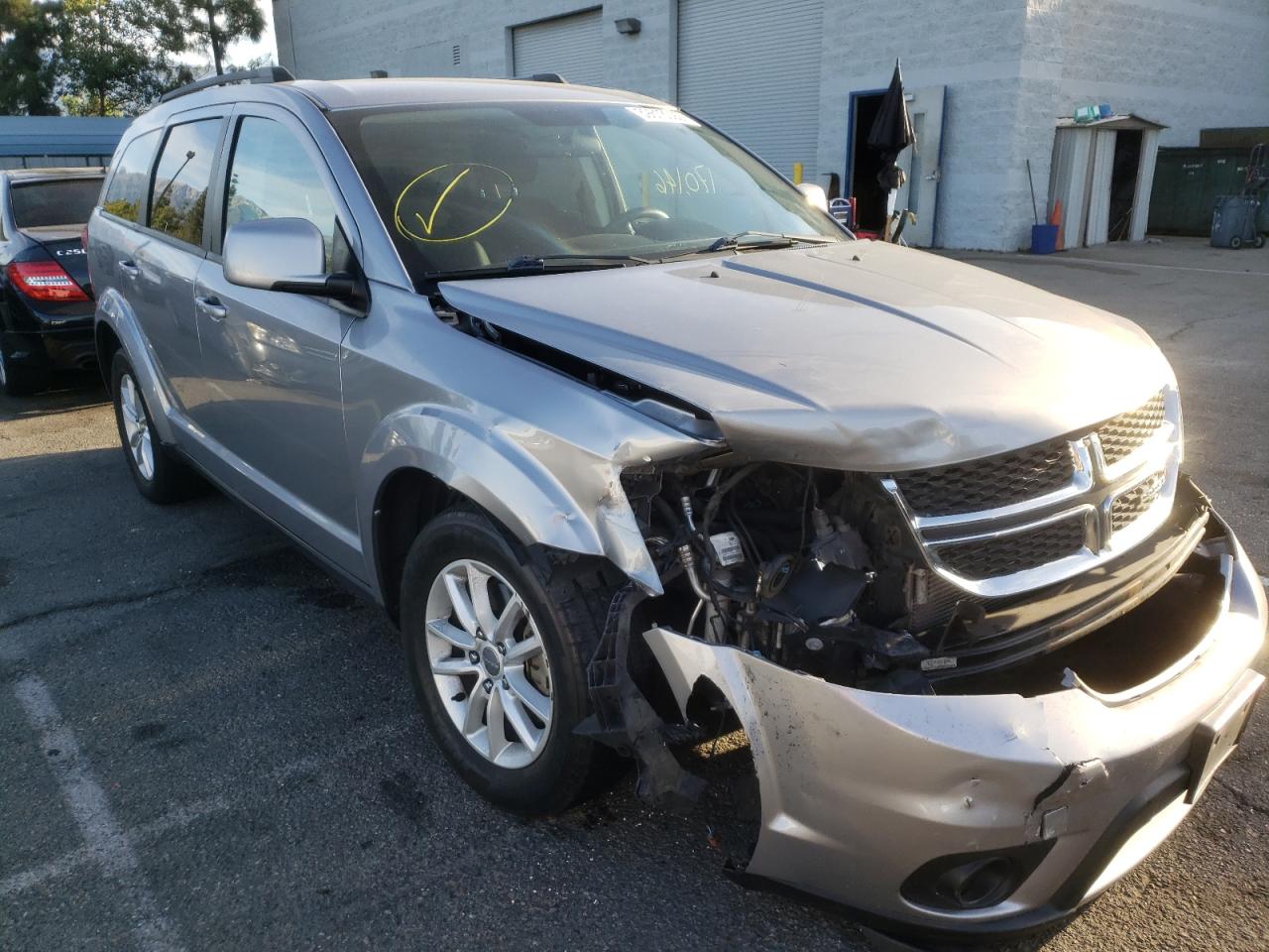 DODGE JOURNEY SX 2017 with VIN 3C4PDDBG6HT618345 - Photo from auction