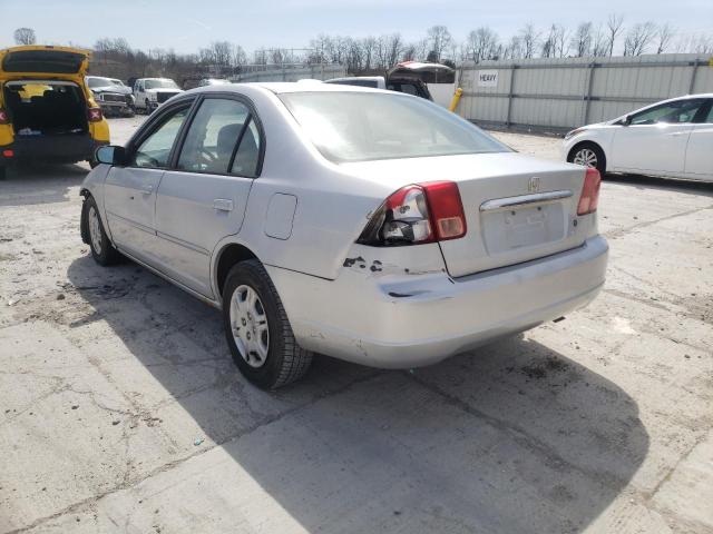Photo 3 from auction – 2002 HONDA CIVIC LX with VIN 1HGES16582L044520