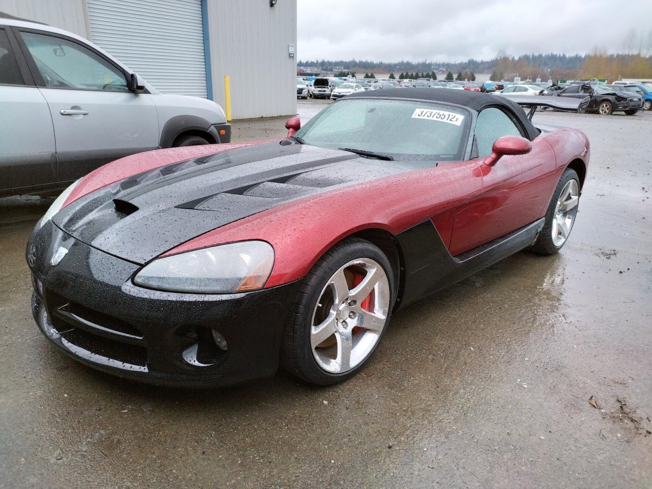Photo 2 from auction – 2008 DODGE VIPER SRT- with VIN 1B3JZ65Z58V200490