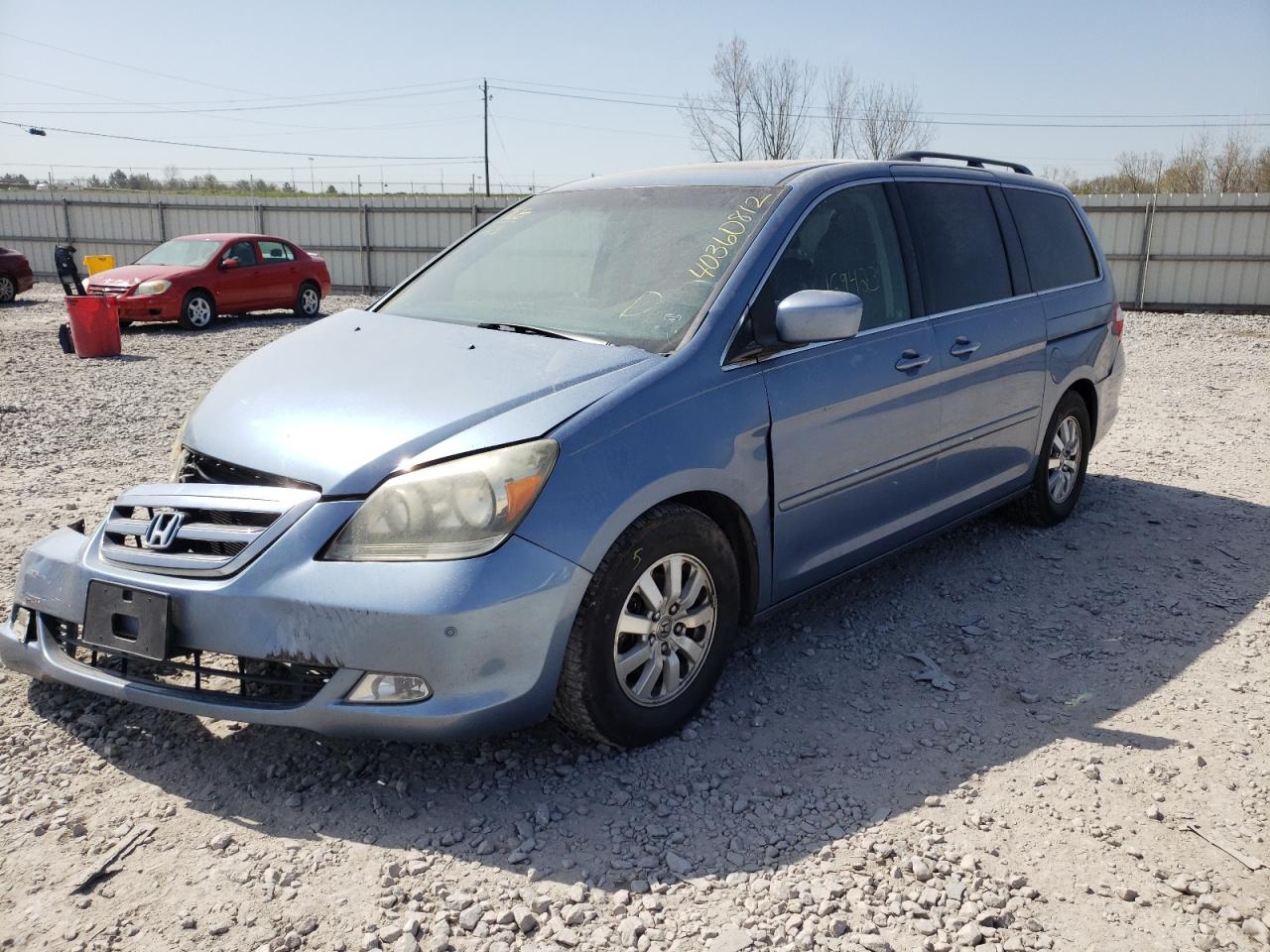 Photo 2 from auction – 2007 HONDA ODYSSEY TO with VIN 5FNRL38877B059343