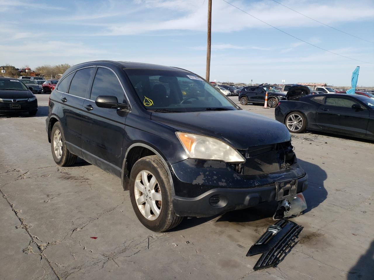 HONDA CR-V EX 2007 with VIN JHLRE38527C074669 - Photo from auction