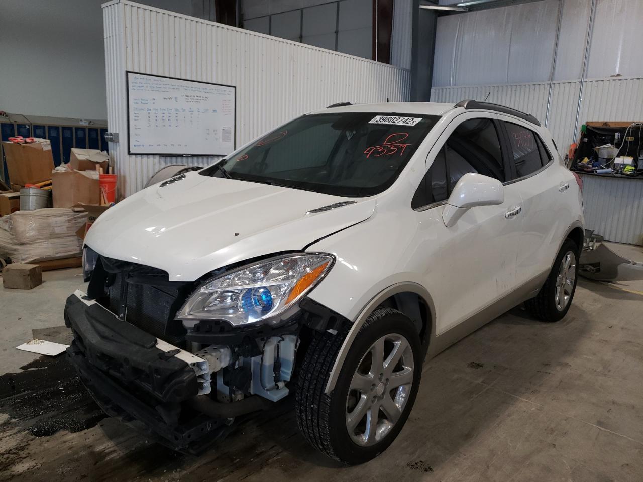 Photo 2 from auction – 2013 BUICK ENCORE CON with VIN KL4CJFSB1DB094339