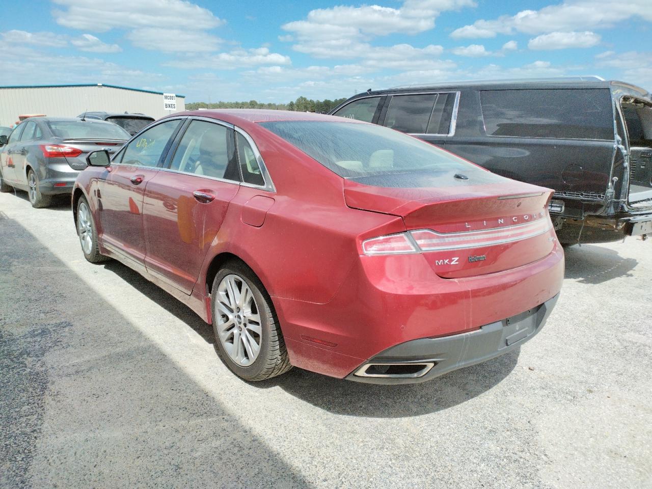 Photo 3 from auction – 2016 LINCOLN MKZ with VIN 3LN6L2G97GR625471