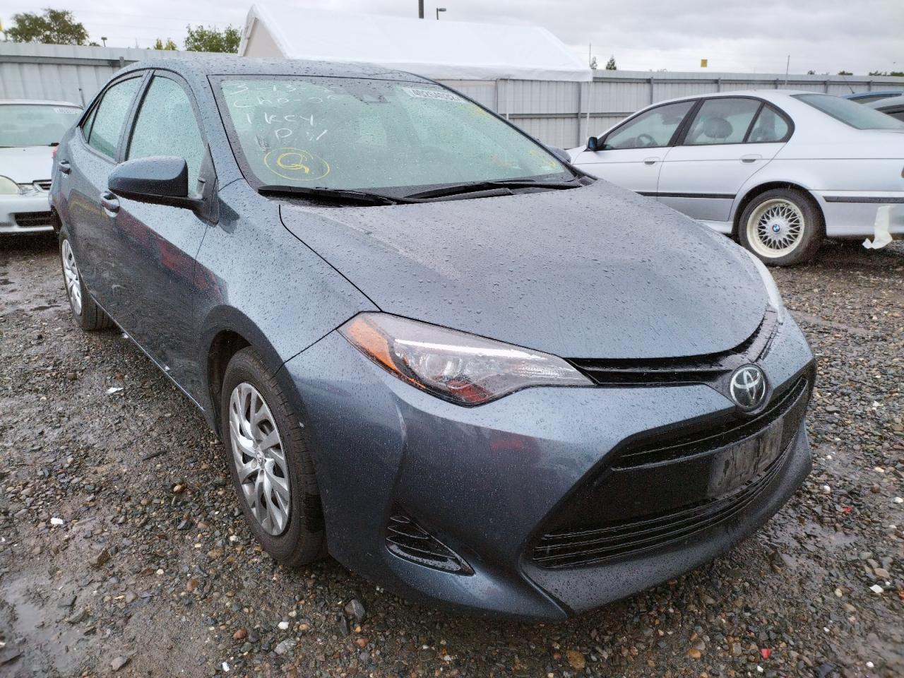 TOYOTA COROLLA L 2019 with VIN 2T1BURHE5KC141978 - Photo from auction