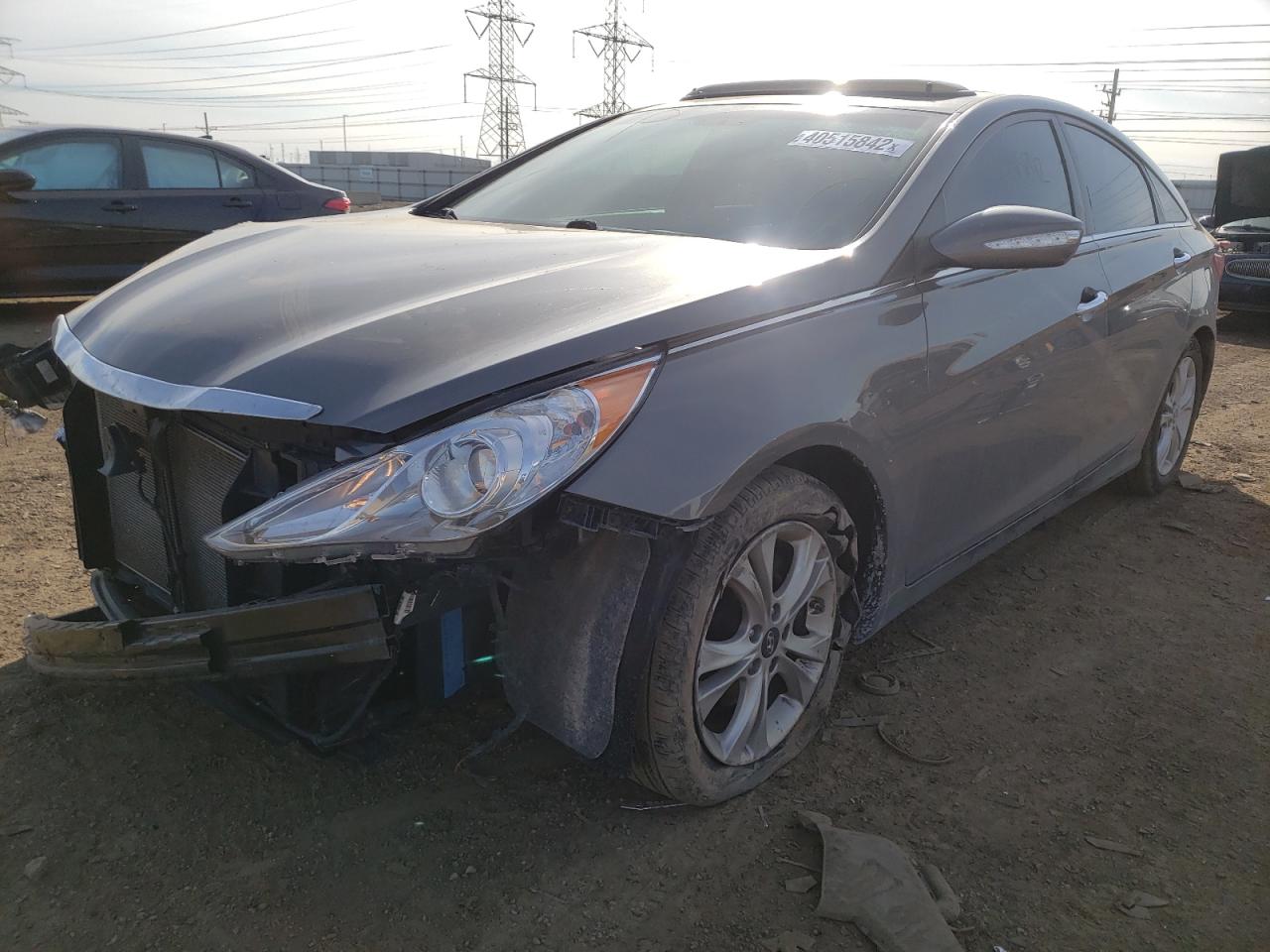 Photo 2 from auction – 2013 HYUNDAI SONATA SE with VIN 5NPEC4AC1DH617798