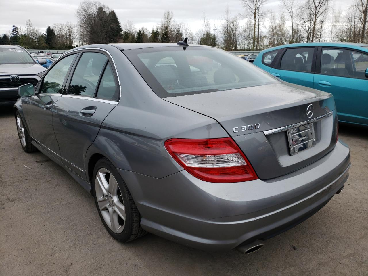 Photo 3 from auction – 2011 MERCEDES-BENZ C CLASS 4D with VIN WDDGF5EB8BR152911
