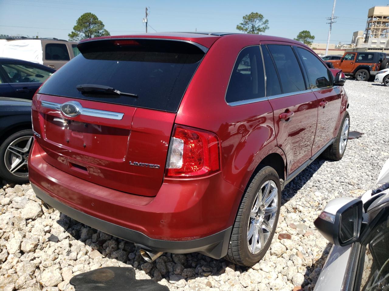 Photo 4 from auction – 2013 FORD EDGE LIMIT with VIN 2FMDK3KCXDBA48075