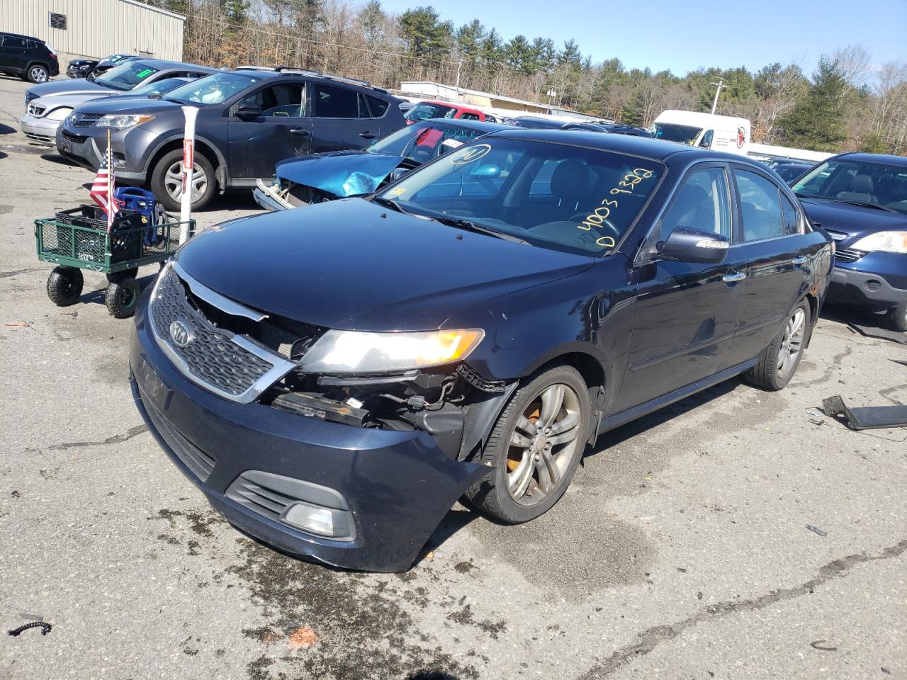 Photo 2 from auction – 2009 KIA OPTIMA LX with VIN KNAGE224295356877