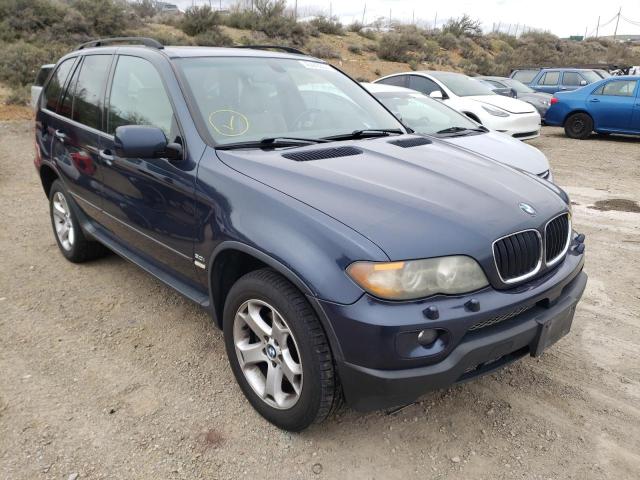 BMW X5 3.0I 2006 with VIN 5UXFA13516LY37222 - Photo from auction