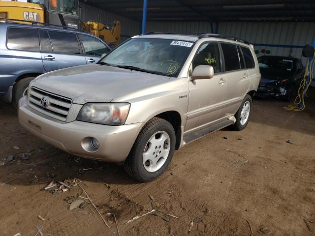 Photo 2 from auction – 2005 TOYOTA HIGHLANDER with VIN JTEEP21A850126050