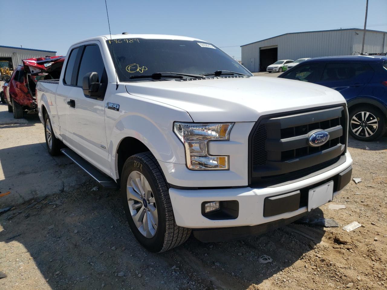FORD F150 SUPER 2016 with VIN 1FTEX1CPXGKF96989 - Photo from auction