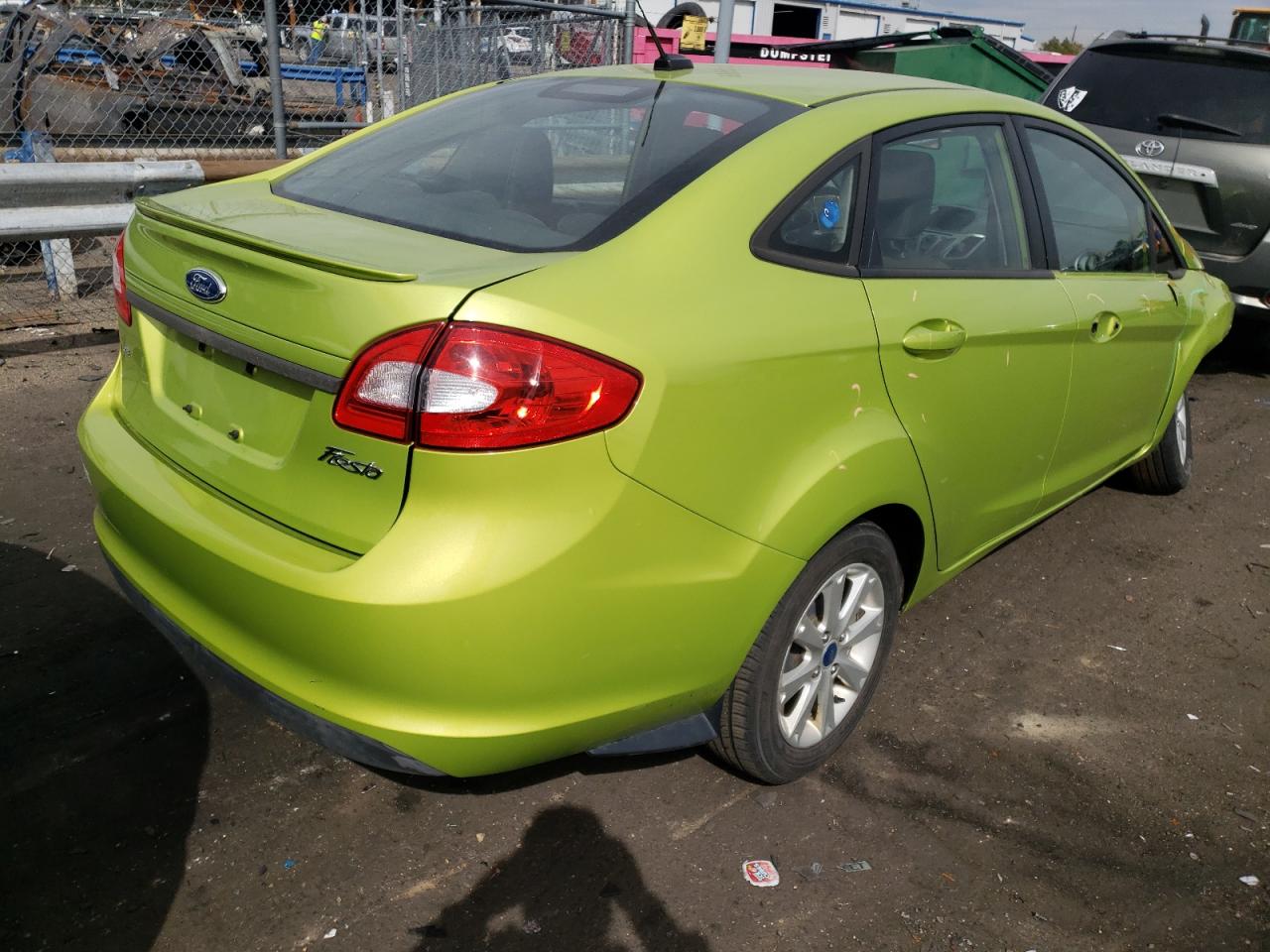Photo 4 from auction – 2012 FORD FIESTA SE with VIN 3FADP4BJ3CM106329