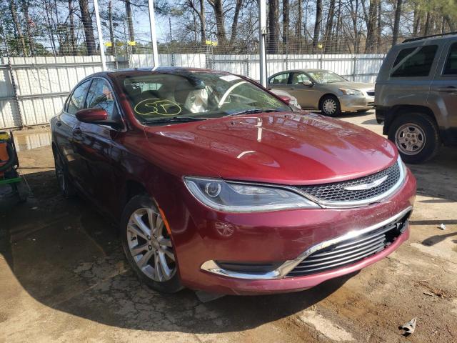 CHRYSLER 200 LIMITE 2015 with VIN 1C3CCCAB8FN704078 - Photo from auction