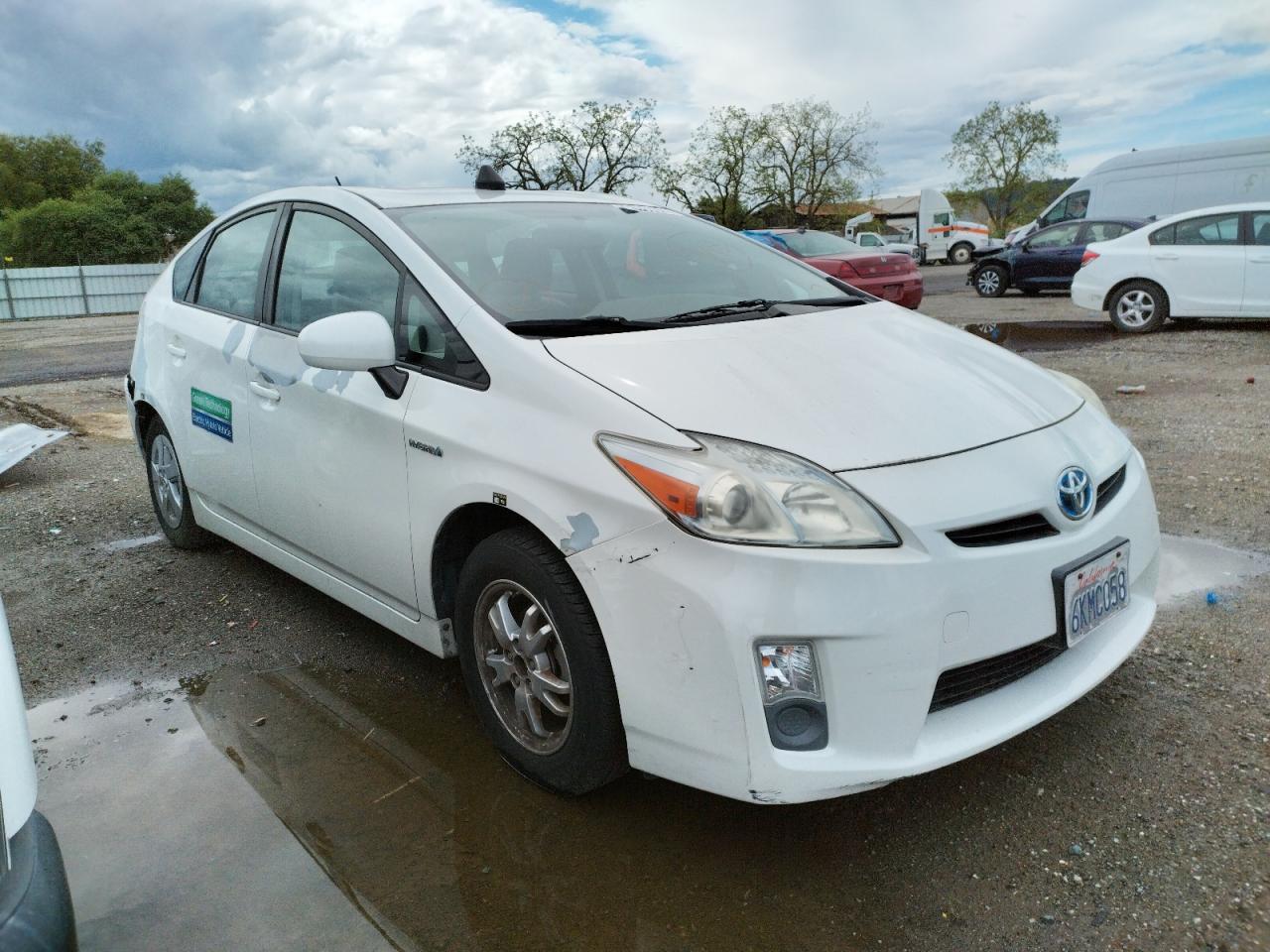 TOYOTA PRIUS 2010 with VIN JTDKN3DU8A0084871 - Photo from auction