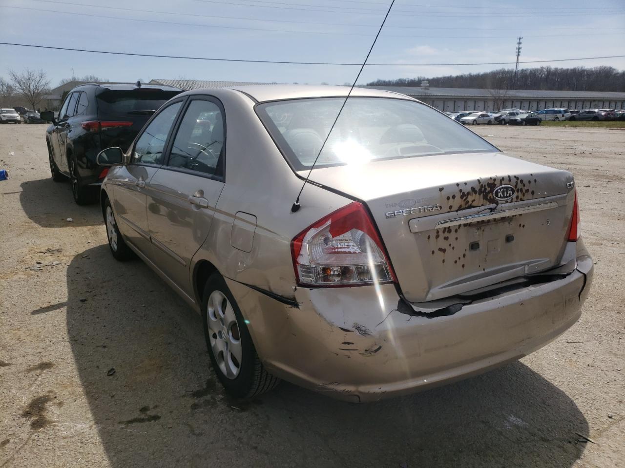 Photo 3 from auction – 2007 KIA SPECTRA EX with VIN KNAFE121075466903