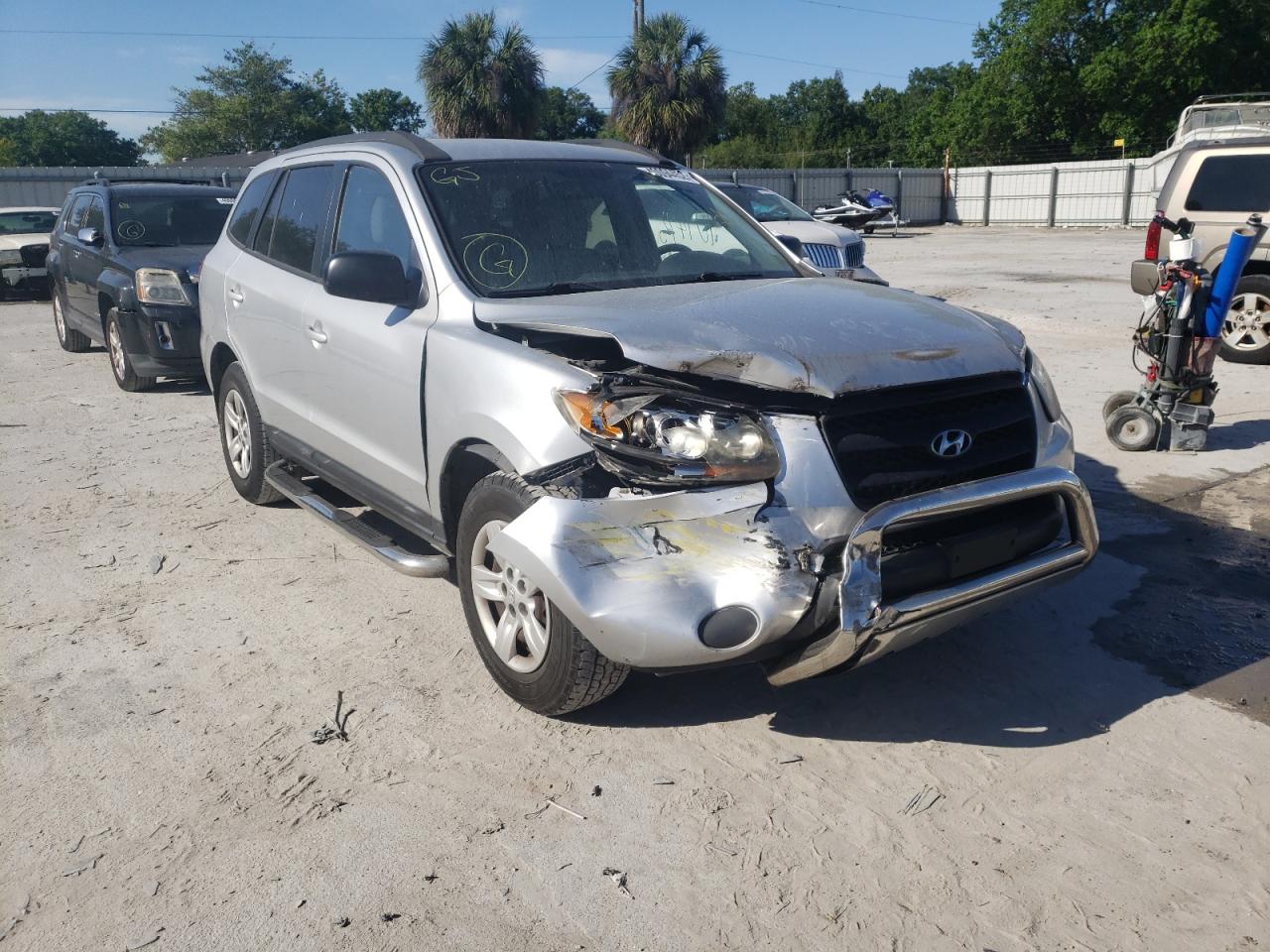 HYUNDAI SANTA FE G 2009 with VIN 5NMSG13D49H251612 - Photo from auction