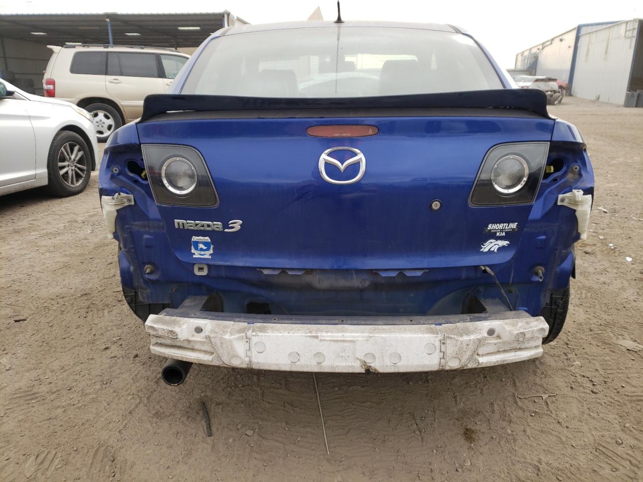 Photo 9 from auction – 2007 MAZDA 3 S with VIN JM1BK323571670546