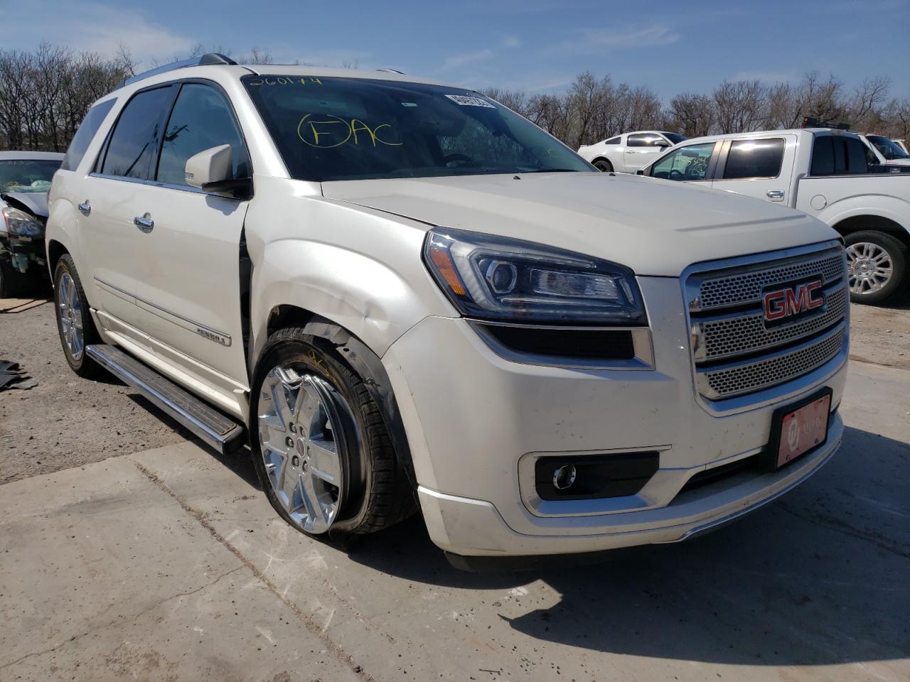 GMC ACADIA DEN 2015 with VIN 1GKKRTKD5FJ260174 - Photo from auction