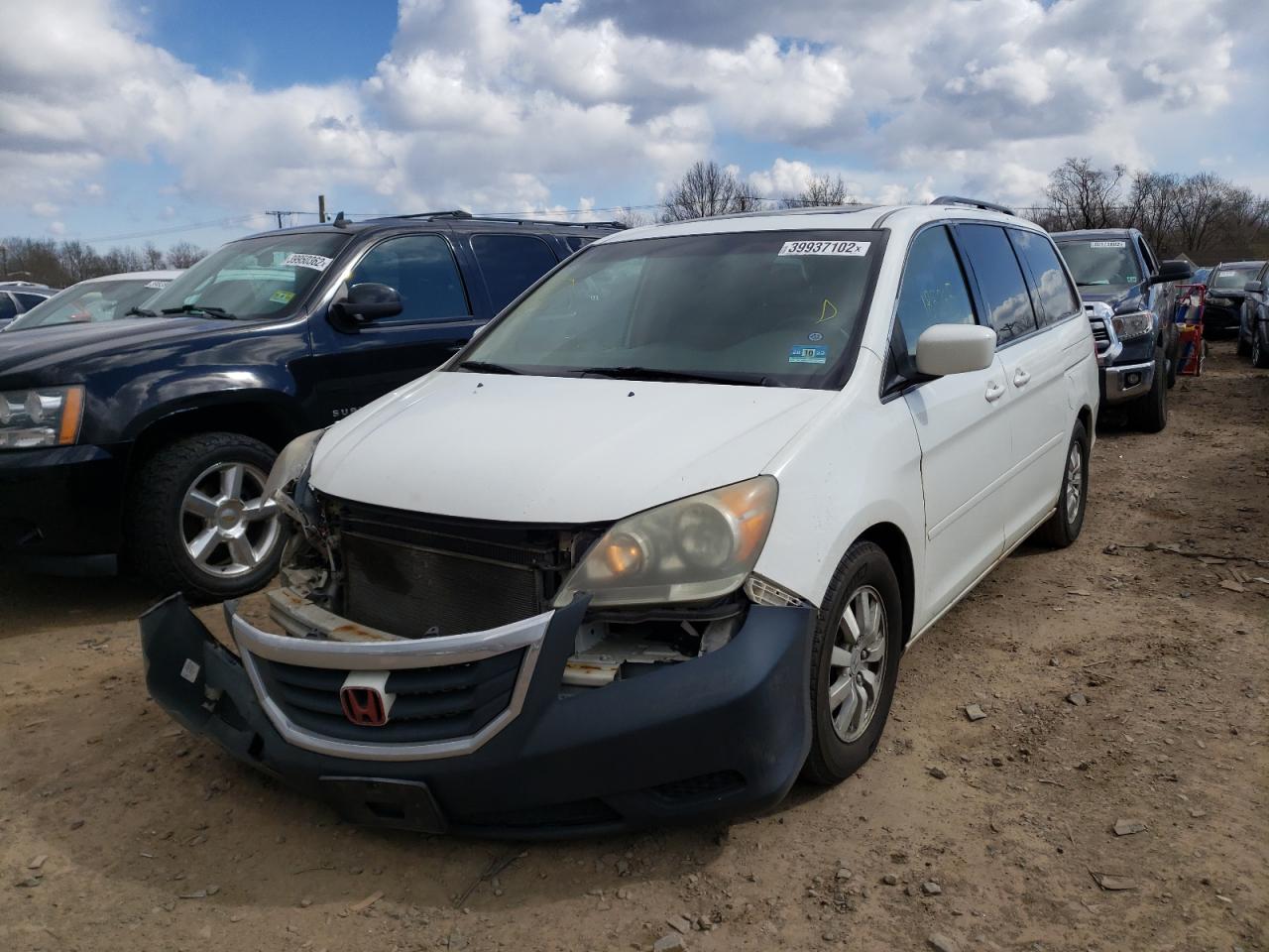 Photo 2 from auction – 2010 HONDA ODYSSEY EX with VIN 5FNRL3H79AB024687